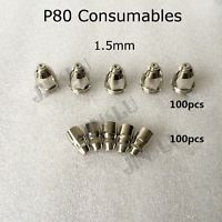 HF Pilot Arc Panasonic P80 Electrode Tip 1.5mm 100set Everlast Power Plasma 80A