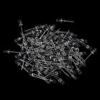 100 5mm Red Green Blue Yellow White LED Light Bulb Lamp New