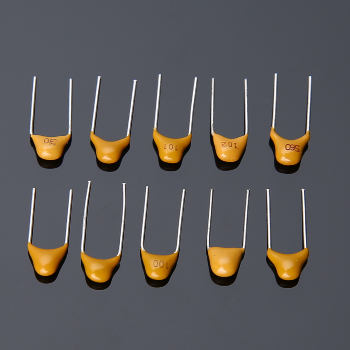 300pcs 10Value 50V 10pF To 100nF Multilayer Ceramic Capacitor Assortment Kit Set