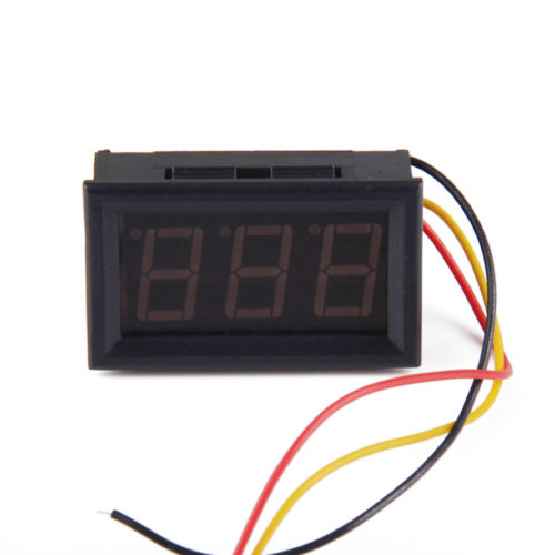 Digital-DC-0-200V-LED-Voltmeter-Ammeter-Voltage-Meter-Red-Digital-Panel-Meter