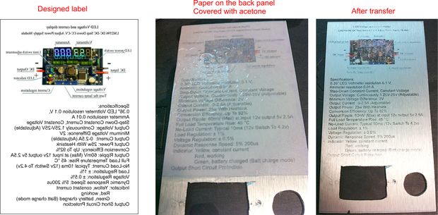 Seal the Labeling With Water Based Acrylic Varnish