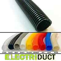 Split Wire Loom Flex Tubing Cable Conduit Polyethylene - Size & Color Options