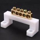 5 Positions Screw Barrier Electric Cable Connector Terminal Strip Block Bar
